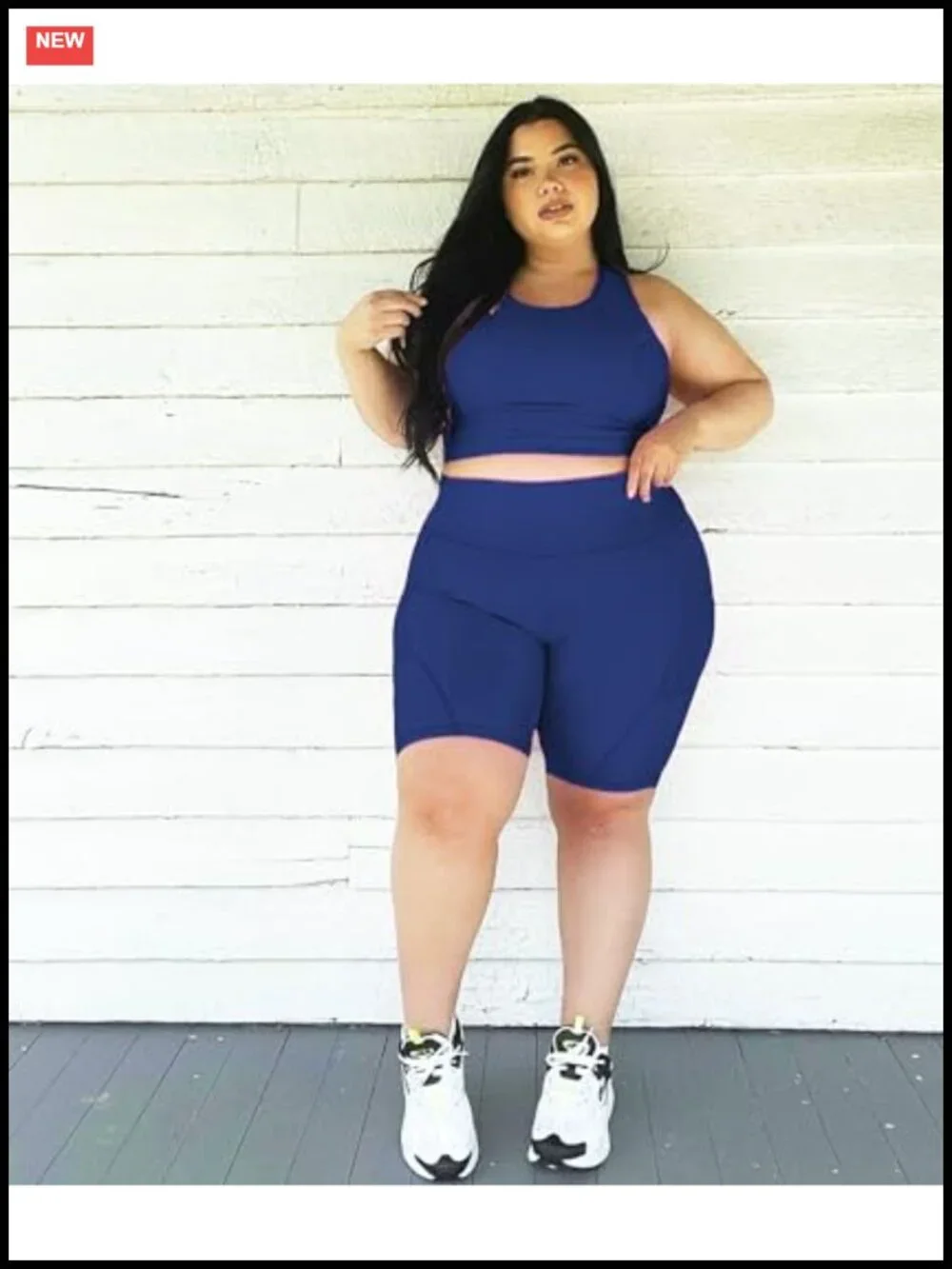 Plus Size Biker Shorts with Pockets for Women High Waisted Workout Yoga 3 Pack